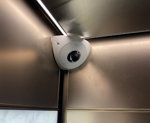 Security Camera Installation in Elevator